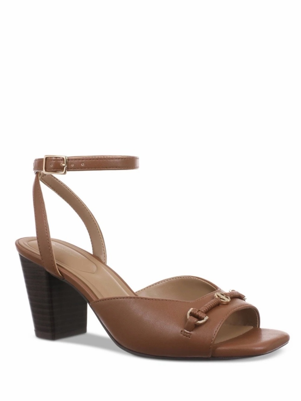 Giani Bernini Giorgianna Block Heel Sling Back Brown Dress Sandals, Size 11, NWT - Picture 7 of 7
